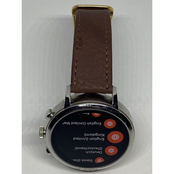 Fossil Gen 4 Authentic Digital Dial Smart Watch Custom Band FTW6017 AB529 - Picture 9 of 10